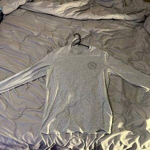 Gray Volcom long sleeve shirt